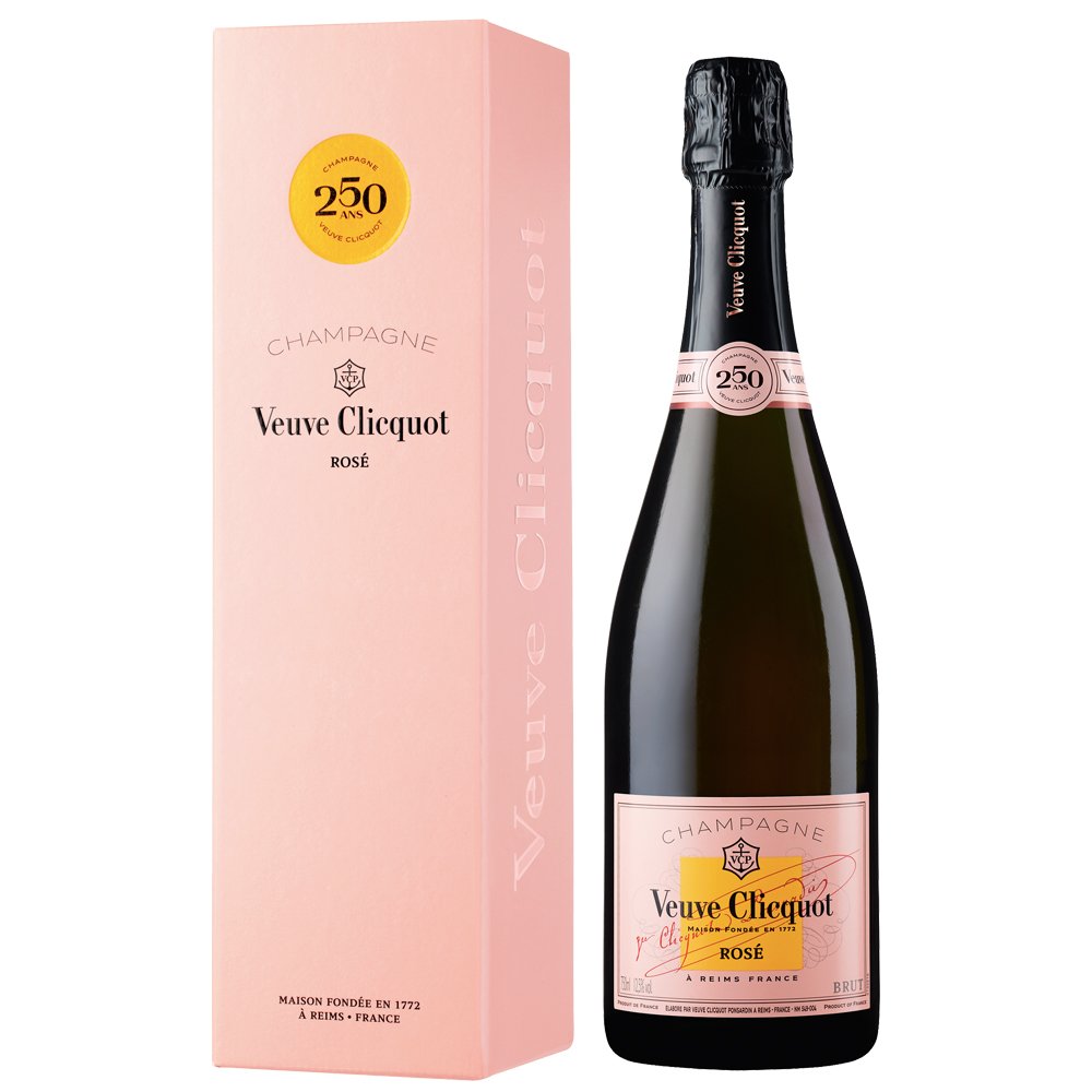 Brut Clicquot Rosé Label Champagne Veuve - \
