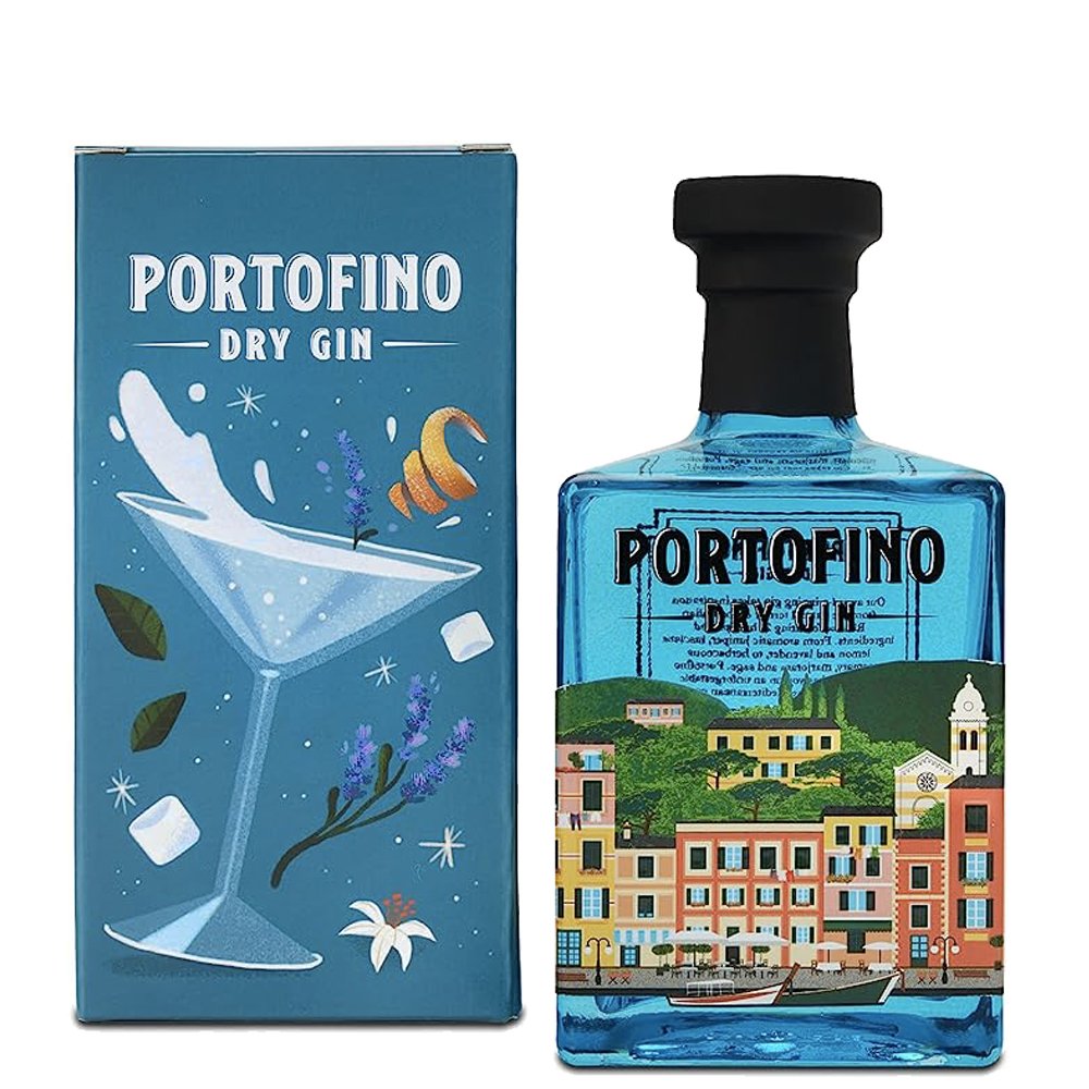 Dry Gin Portofino - Portofino Dry Gin (0.5l - astuccio)