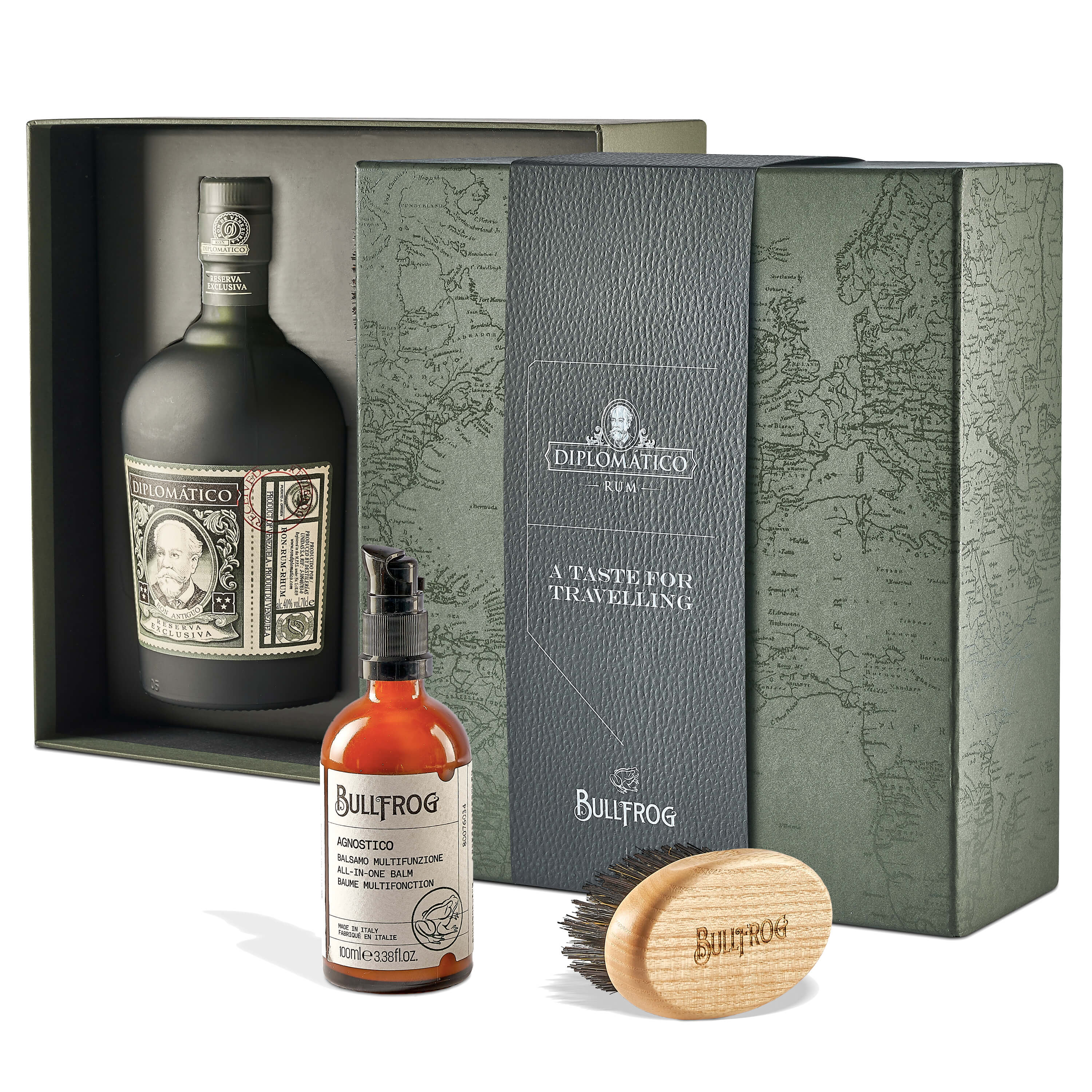 Rum Reserva Exclusiva A Taste for Travelling - Diplomático (0.7l - gift  box)