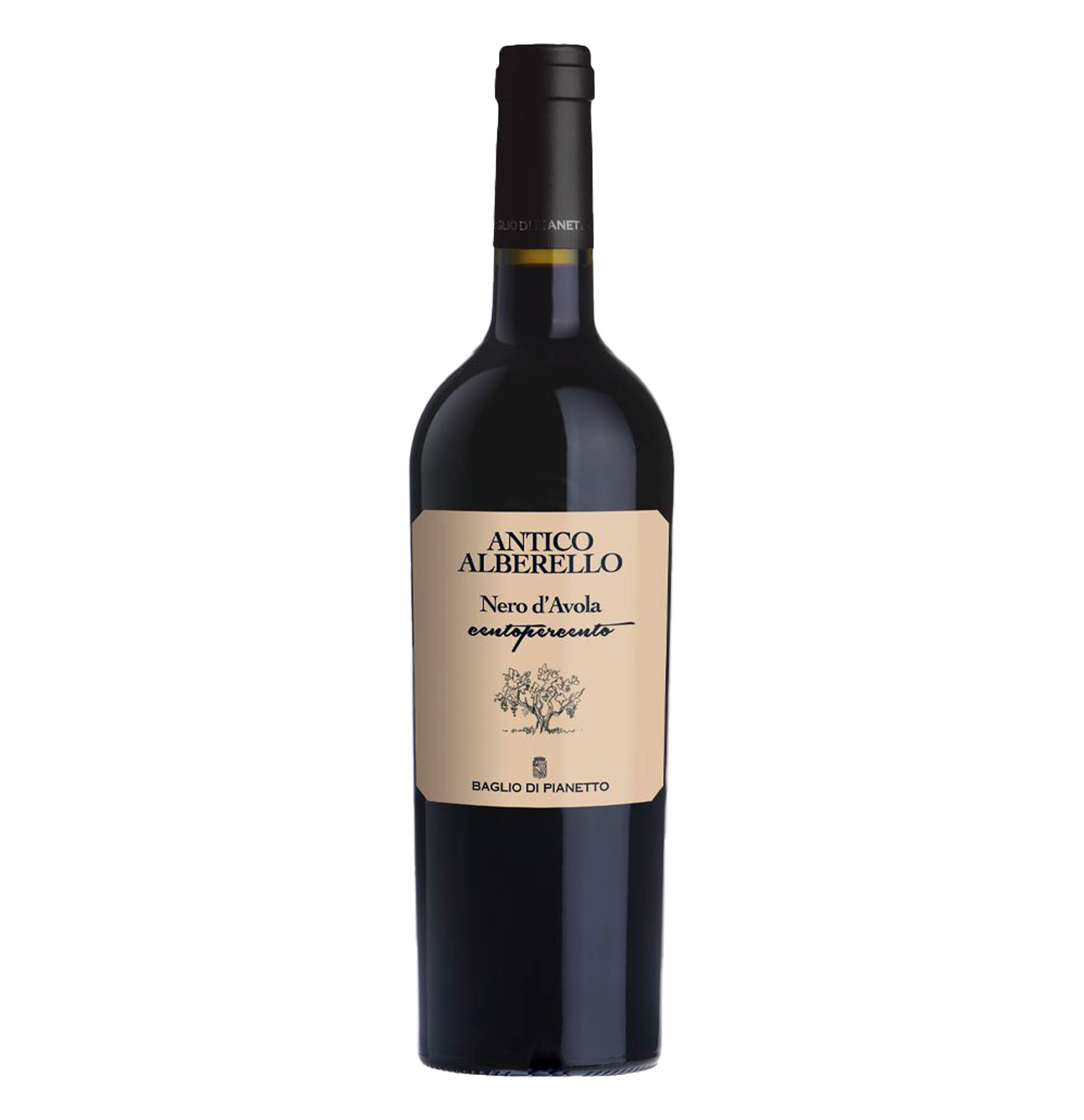Terre Siciliane Nero d'Avola IGT "Antico Alberello" 2018 Baglio di