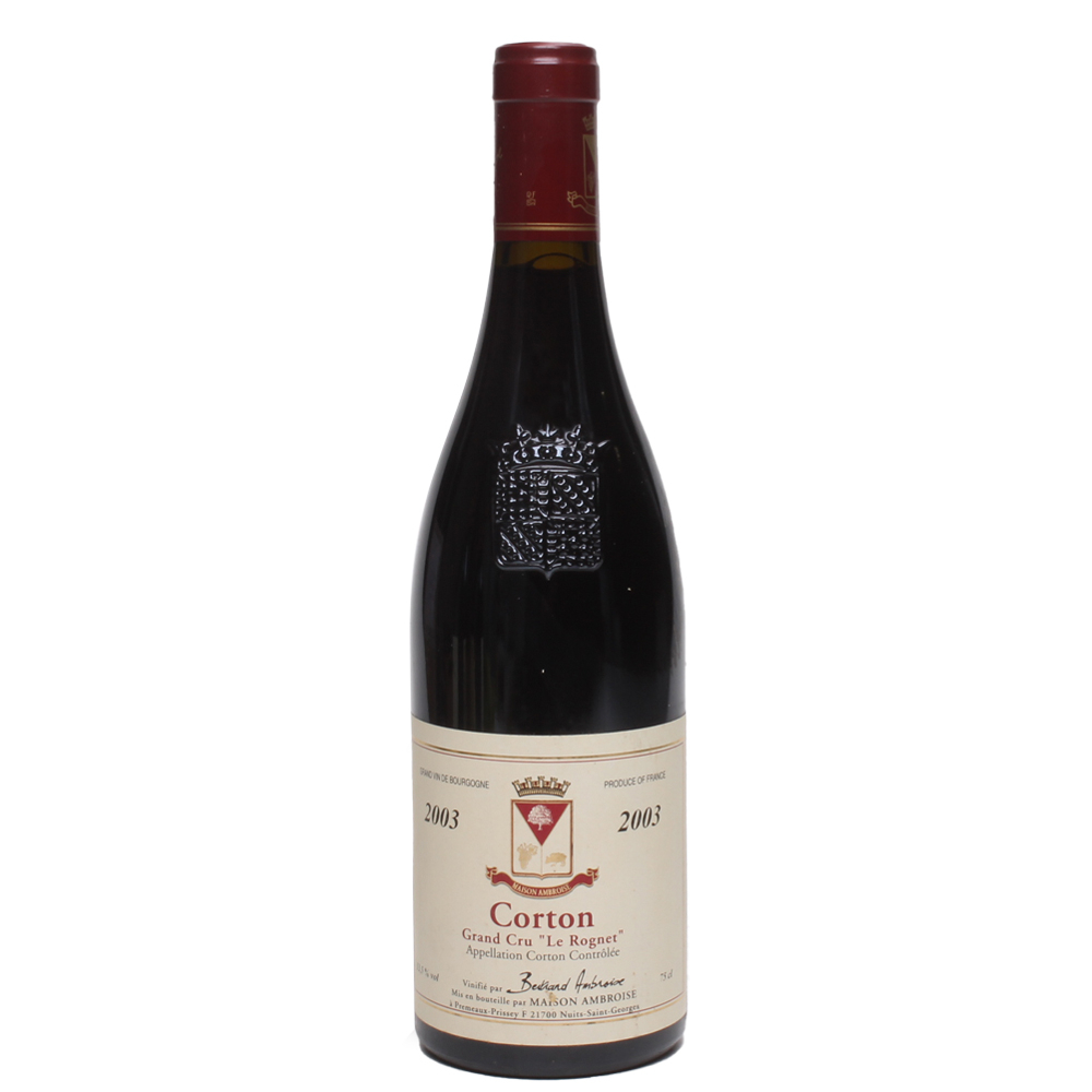 Corton Grand Cru "Le 2003 Maison Bertrand Ambroise