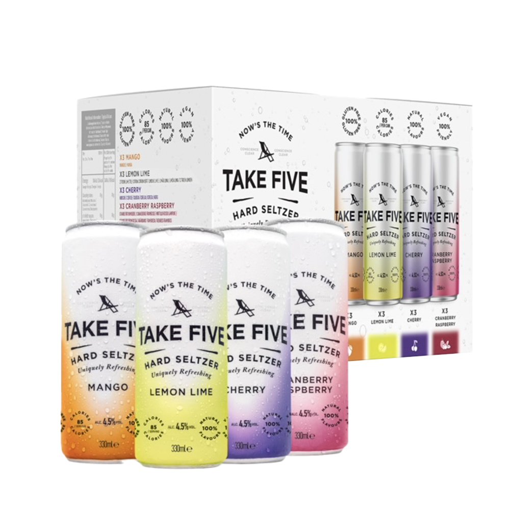 Hard Seltzer Mix Take Five (0.33l 12x 0.33l)