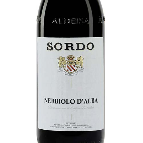 Nebbiolo d'Alba DOC 2016 - Sordo