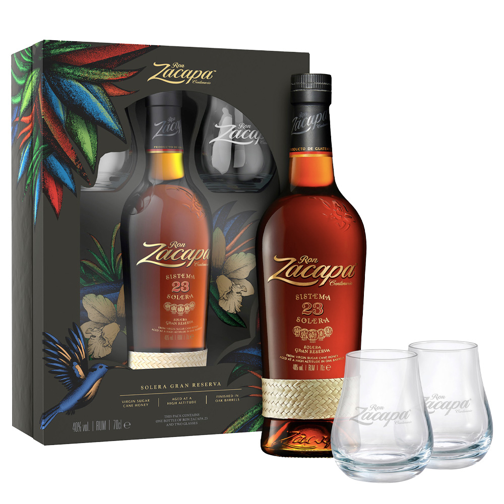 Rum Zacapa Centenario 23 - Zacapa (0.7l, confezione 2 bicchieri)