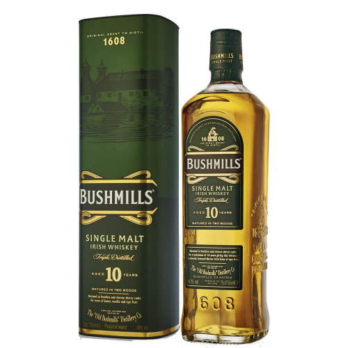 Irish Whiskey Single Malt 10 years old - Bushmills (0.7l - astuccio) img 1