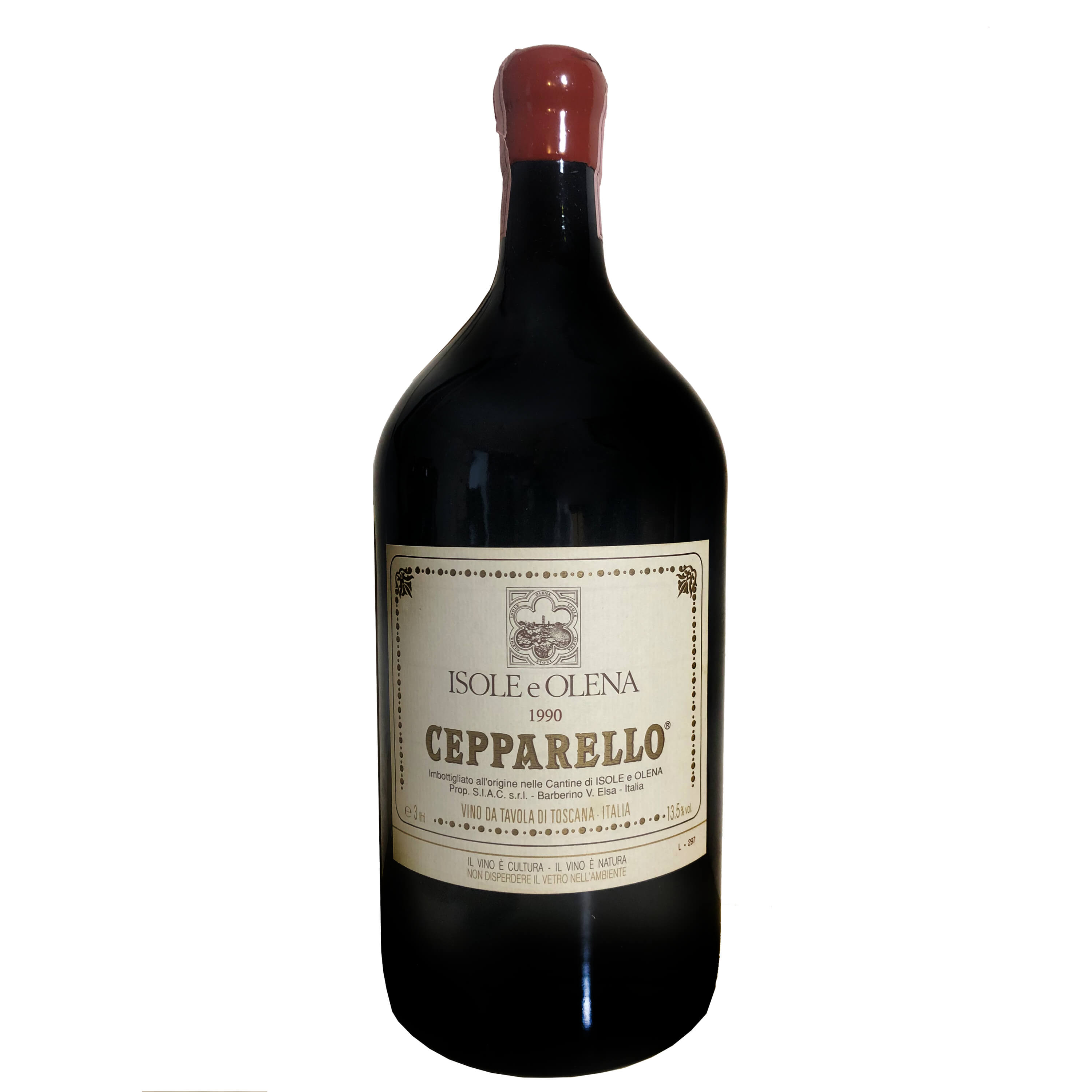 “Cepparello” 1990 Jéroboam Isole e Olena