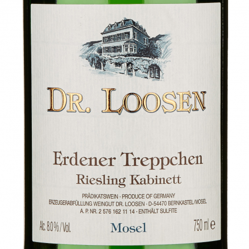 Mosel Erdener Treppchen Riesling Kabinett 19 Dr Loosen Tappo Stelvin