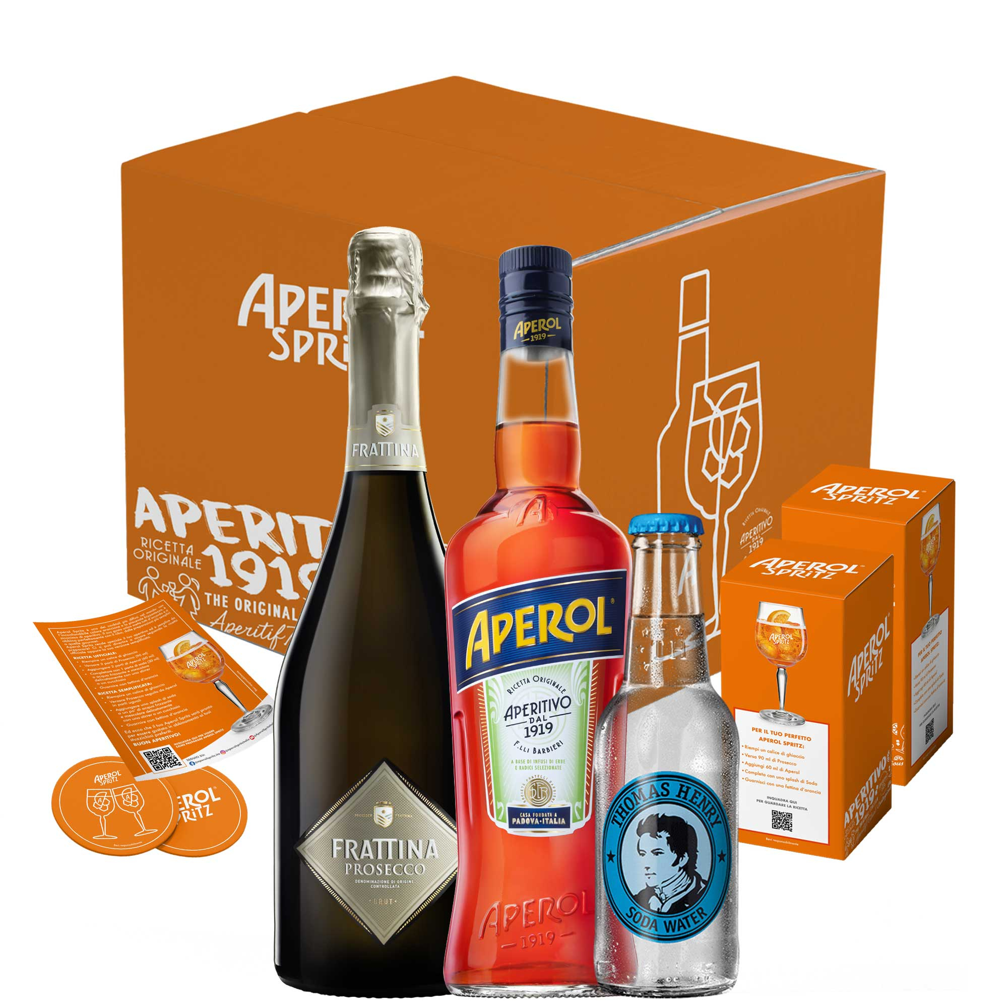 Pack Apero'l : Préparation pour Aperol Spritz - Enoteca Divino